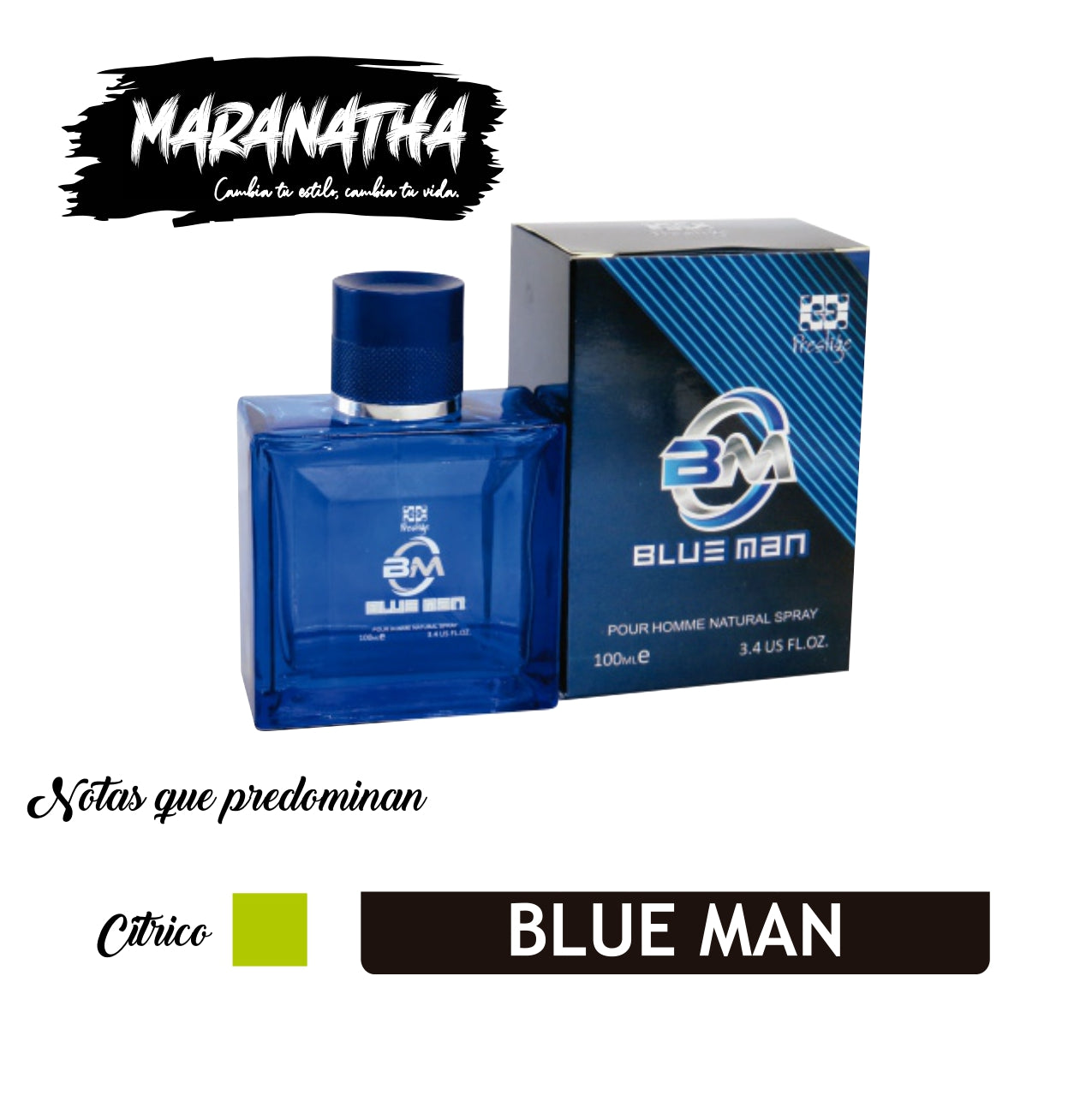 Perfume Blue Man para Hombre