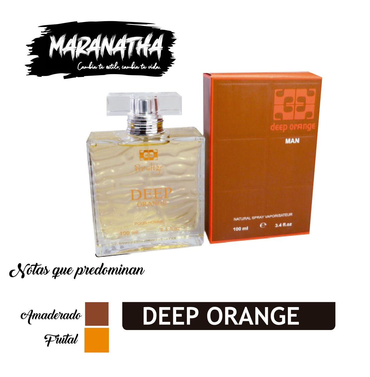 Perfume Deep Orange para Hombre