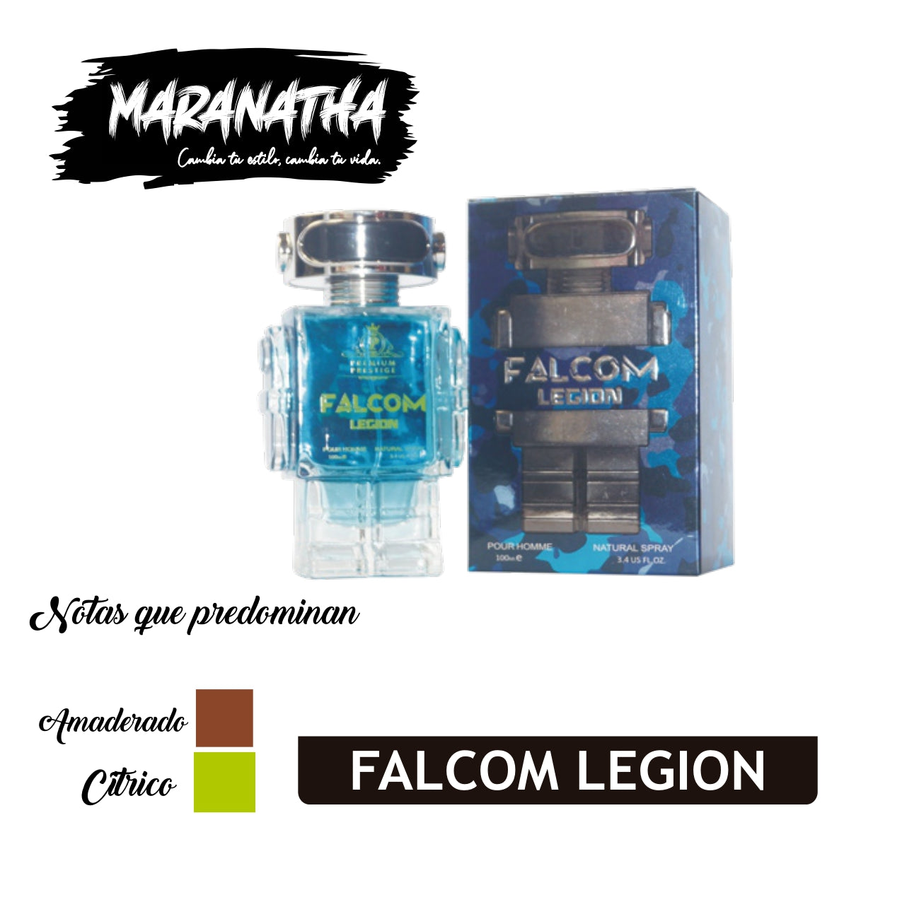 Perfume Falcom Legion para hombre
