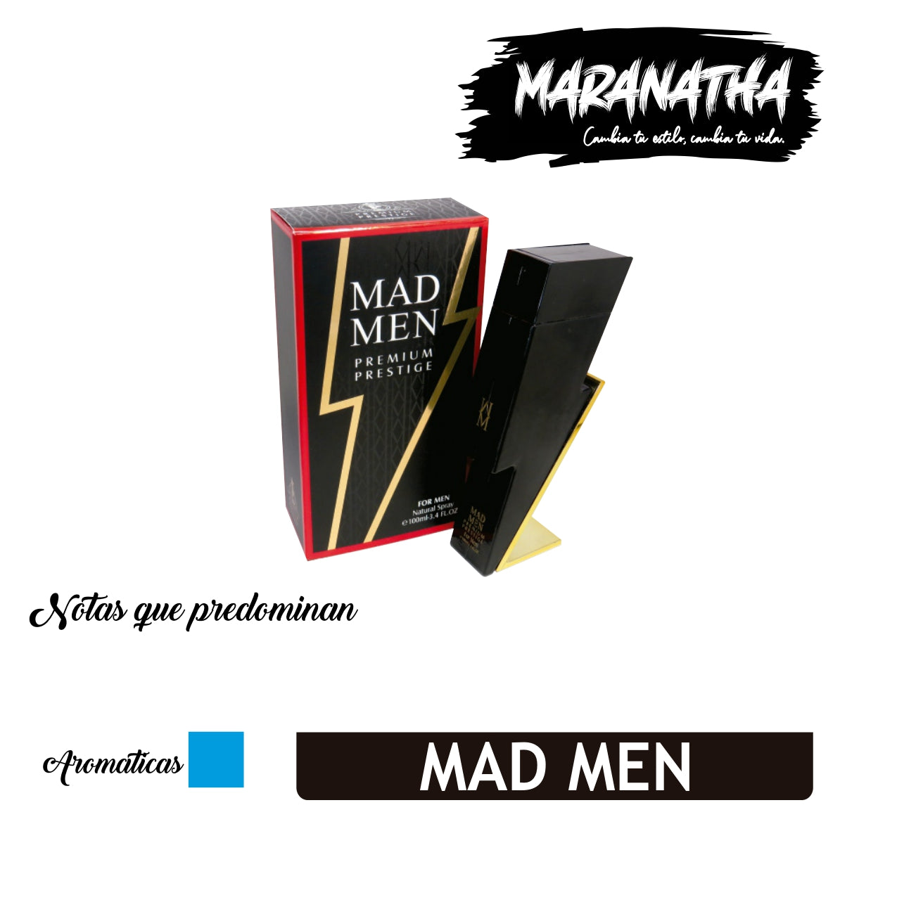 Perfume Mad Men para hombre