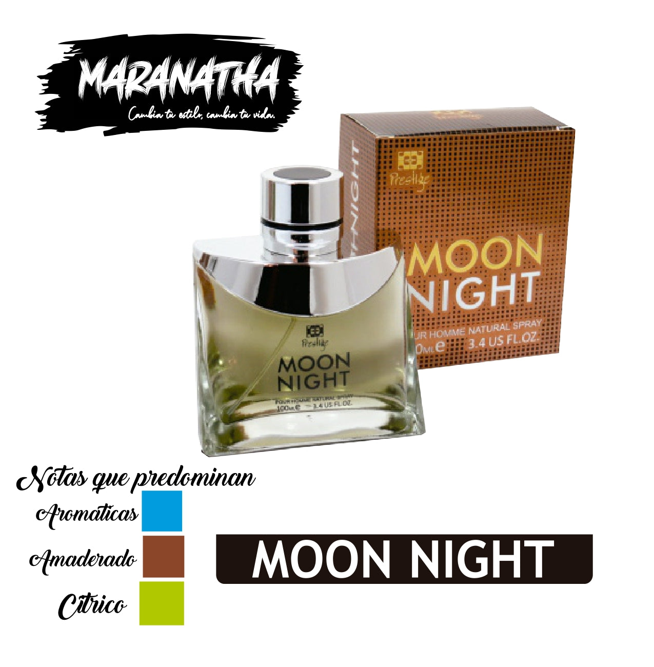 Perfume Moon Nigth para hombre