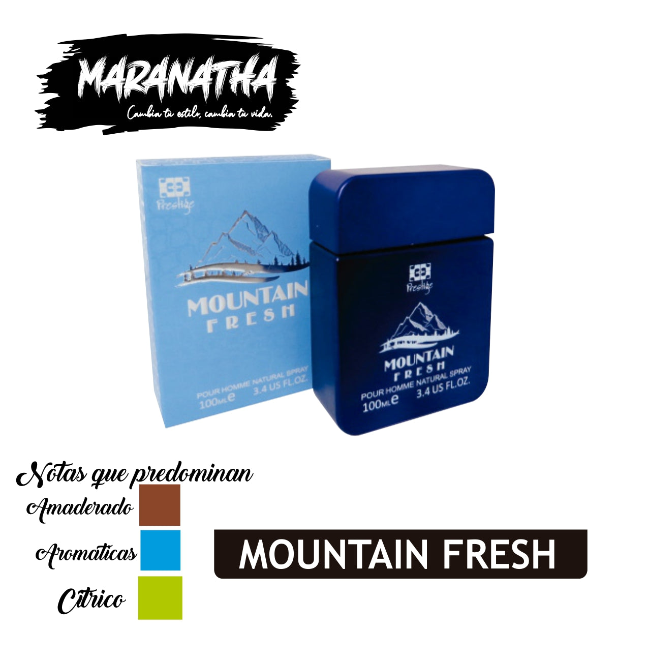 Perfume Mountain Fresh para hombre