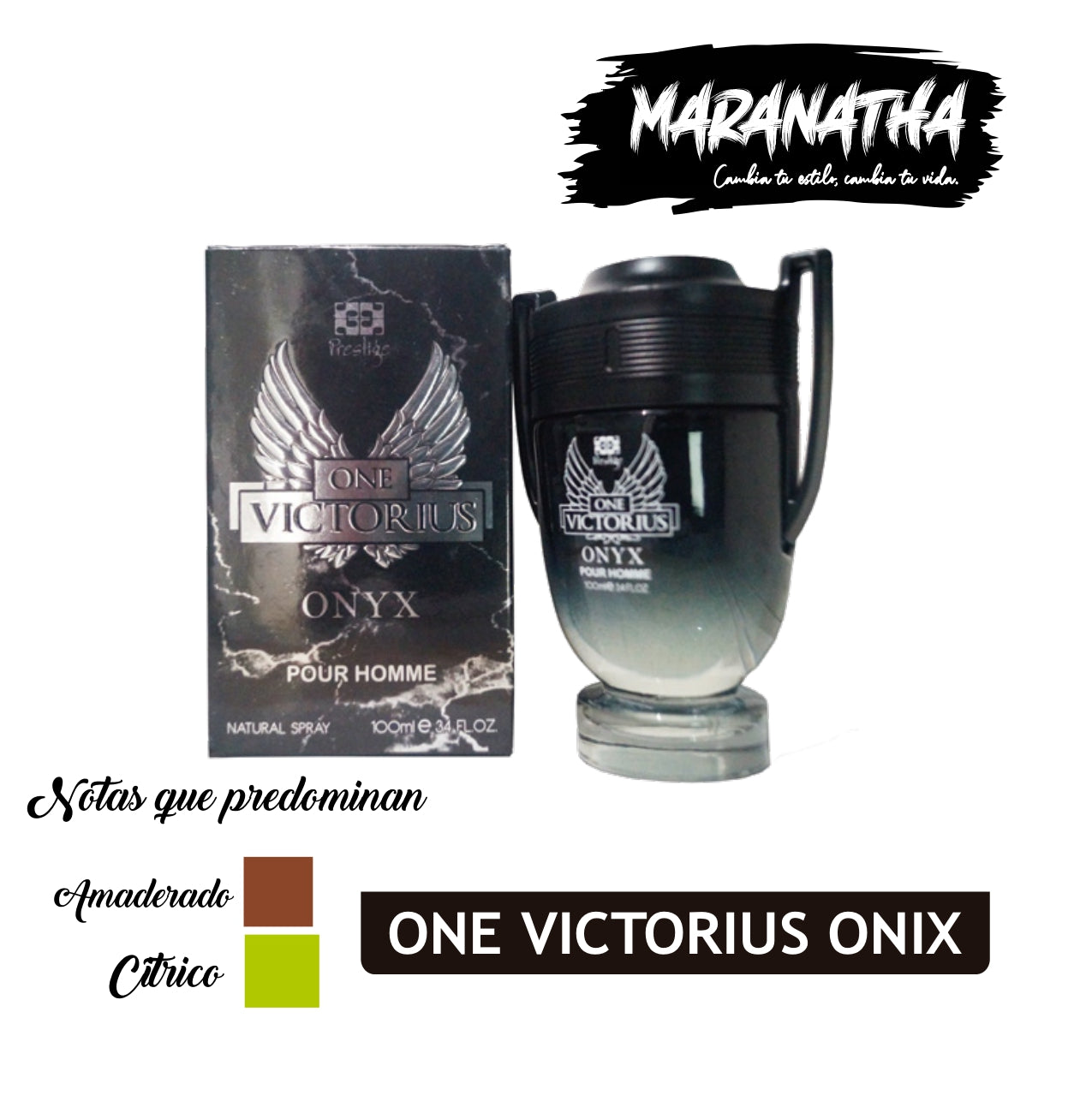 Perfume One victorius onix para hombre