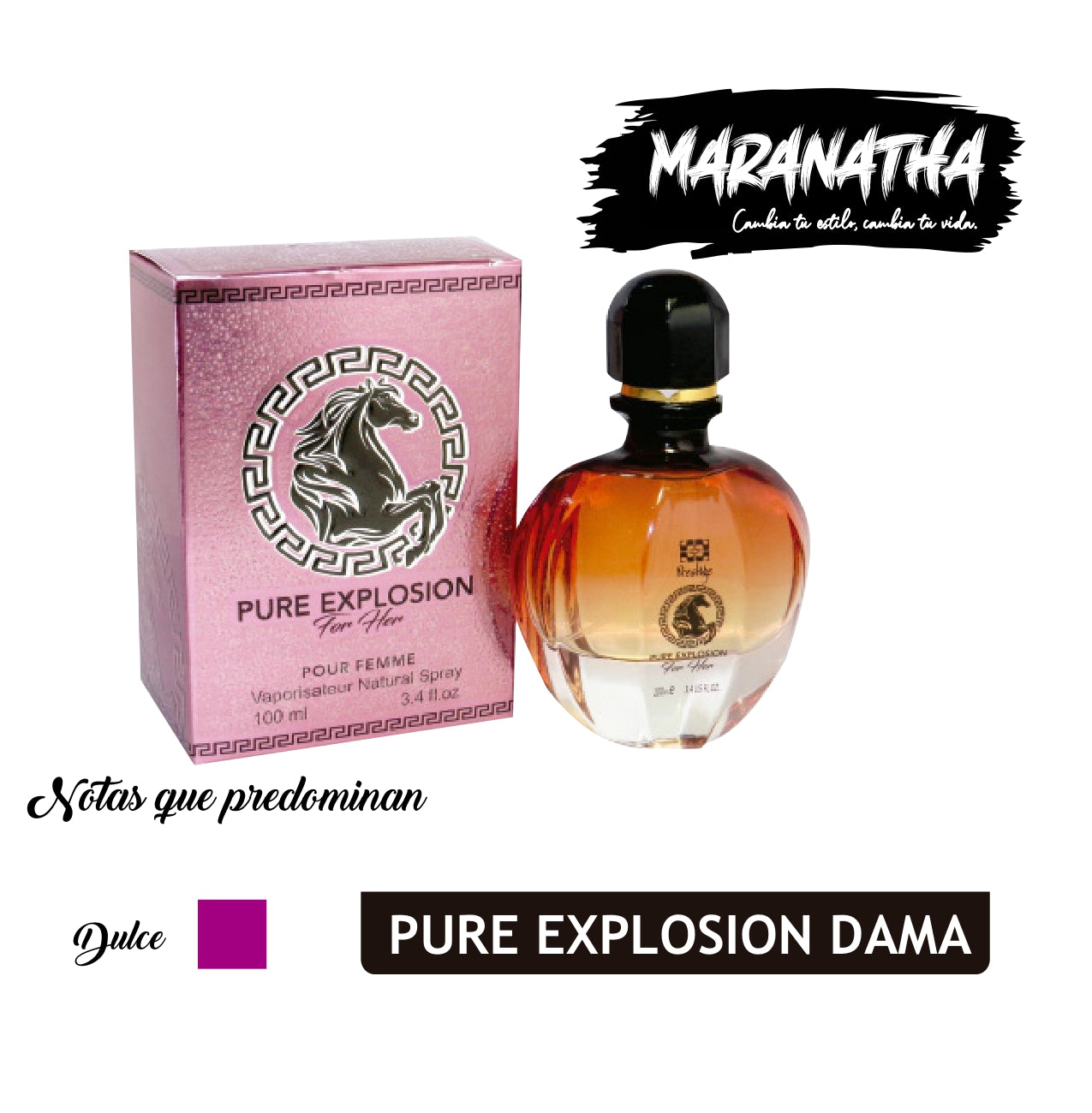 Perfume Pure Explosion para dama