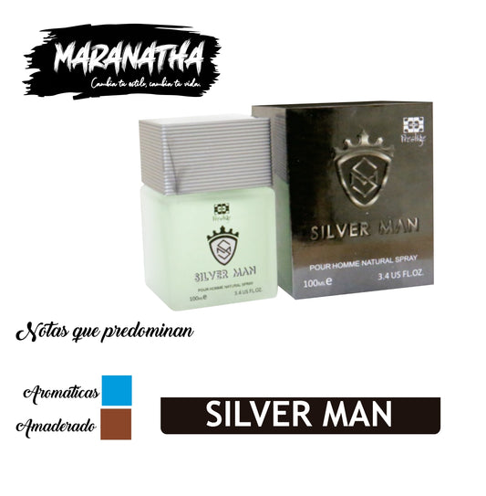 Perfume Silver Man para hombre