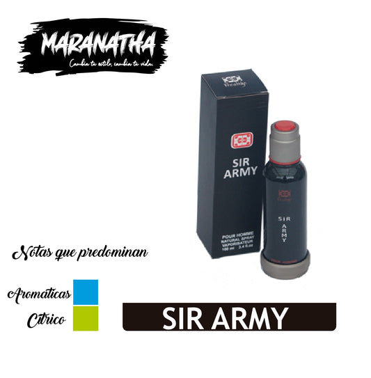 Perfume Sir army para hombre