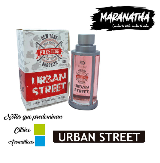 Perfume urban street para hombre