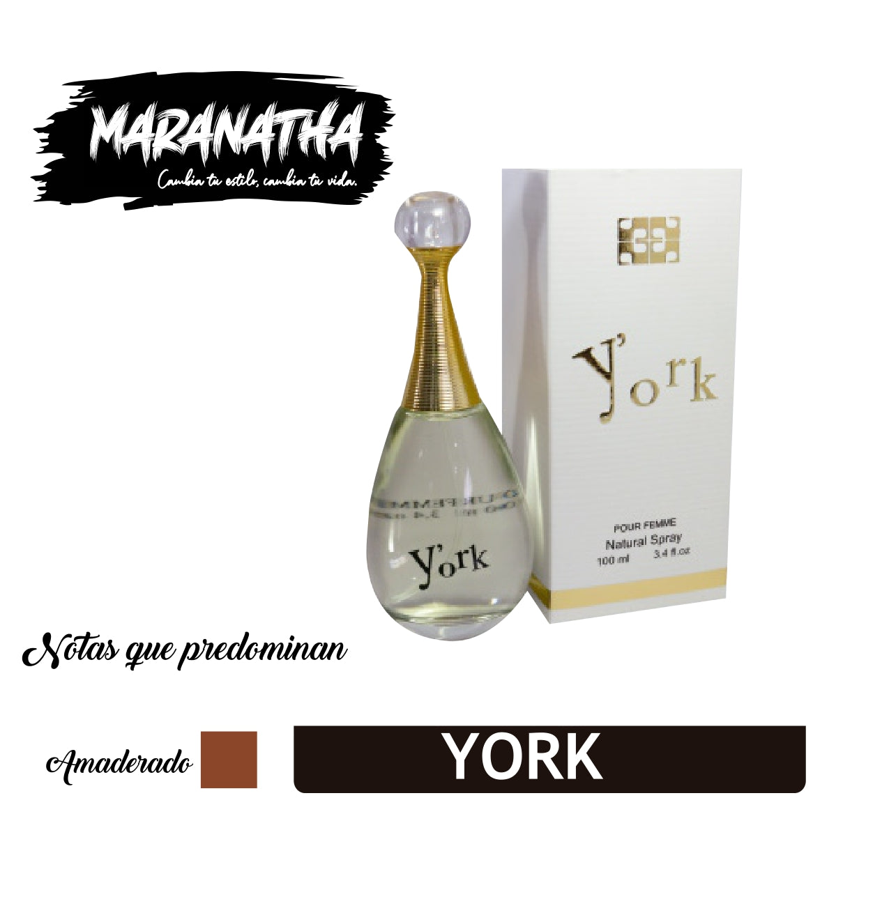 Perfume York para dama