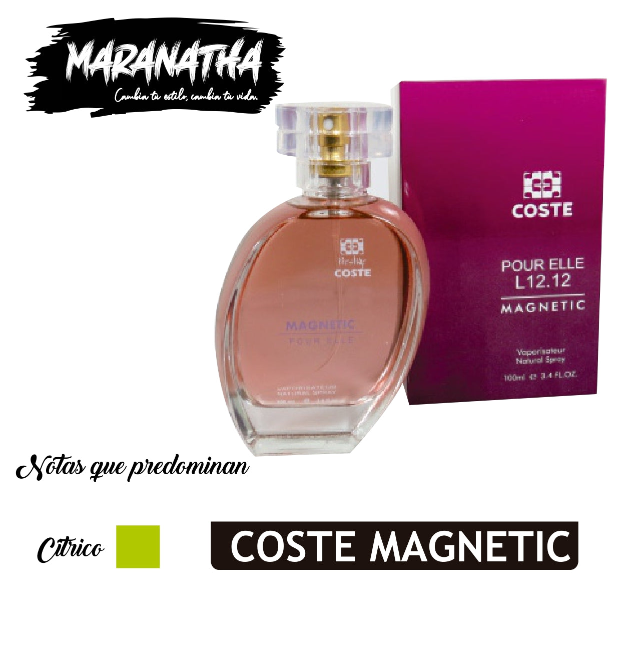 Perfume Coste Magnetic para dama