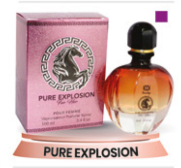 Perfume Puré Explosión para mujer